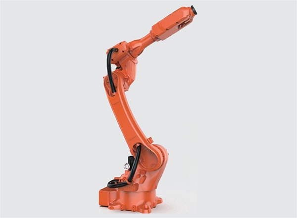 Stacking and handling robot for loading and unloading materials
