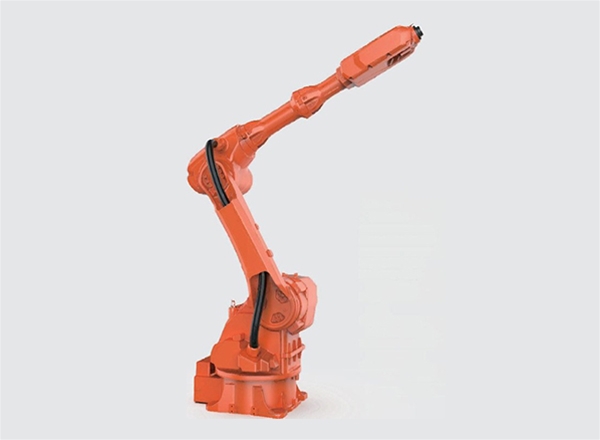 Stacking and handling robot for loading and unloading materials
