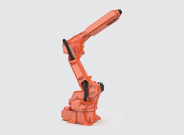 Stacking and handling robot for loading and unloading materials
