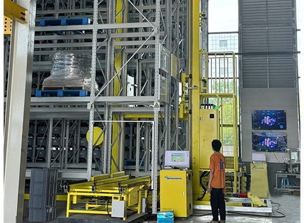 Automated three-dimensional warehouse